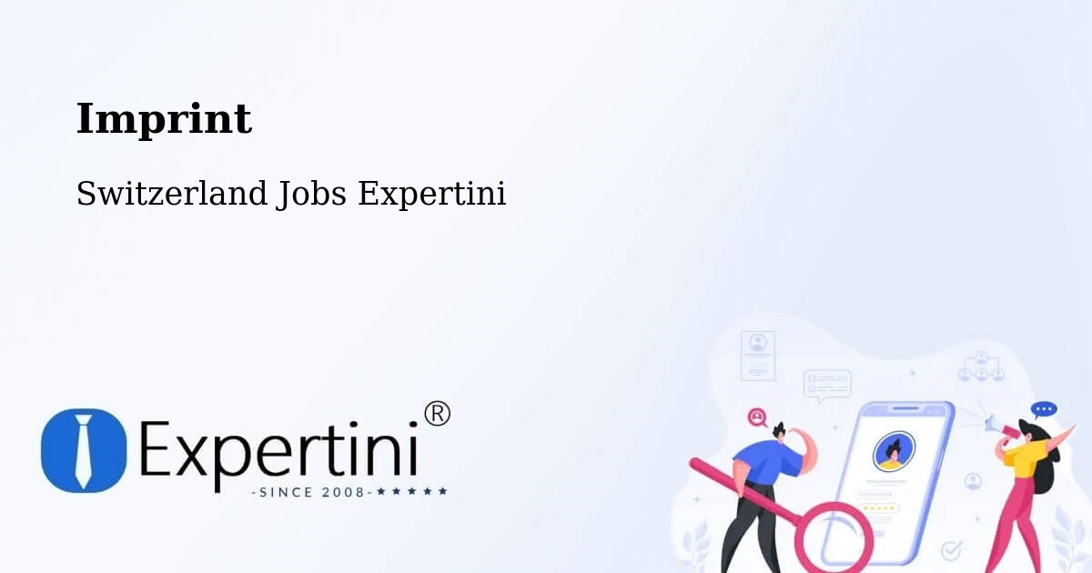 Imprint – Derendingen - Switzerland Jobs Expertini